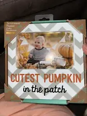 Halloween Kate And Milo 4x6 Picture Frame Baby Cutest Pumpkin In The Patch