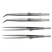 4 Pieces Precision Soldering Tweezer ESD -Static Industrial Electronic2985