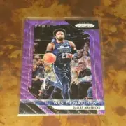 Wesley Matthews Dallas Mavericks 2018-19 Panini Prizm Purple Wave