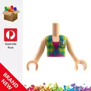 Genuine LEGO™ Light Nougat Torso Mini Doll Girl Lime 322 6351619 New