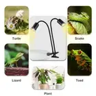 Reptile Heat Lamp Rotating Double-Head Reptile Light Bracket UVA/UVB Heating