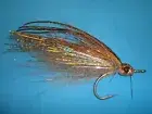 FLY FISHING FLIES - Tan/Gray BULLET-PROOF BAITFISH size #4/0 (2 ea.)