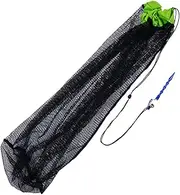 Lljsszr Fishing Net Bag, Fish Collection Bag, Nylon Drawstring Width 60cm, Length 150cm, Fish Holding Bag, Mesh Bag for