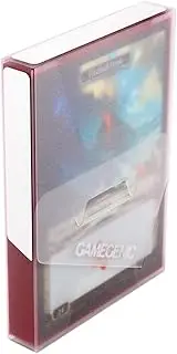 Gamegenic Cube Pocket 15+ Deck Box - Slim Card Holder for Cube Drafting and Card Protection, Modular System Perfect for TCGs, LCGs, Board Games and RPGs, Clear Color, Made