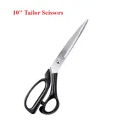 10" Tailor Scissors Sewing Dressmaking Upholstery Fabric Cutting Taylor Shear