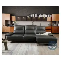 在飛比找momo購物網優惠-【TAHAN casa 大漢家具】班克L型電動沙發