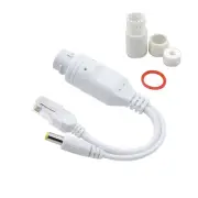 100mbps 24V To 12V Waterproof POE Splitter Adapter Cable Part For IP Camera