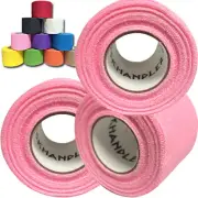 STICK HANDLER Professional Hockey Grip Tape Pro Pack (Pink | Three Pack)