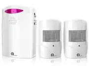 Wireless Motion Detector Alarm System Long Range Home Security Sensor 1000ft