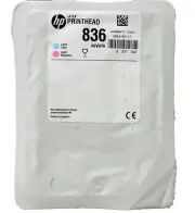 New Genuine HP 836 Light Cyan & Light Magenta (4UV97A) Printhead Cartridge