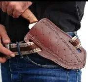 Vintage Design Fixed Blade Knife Leather Sheath Knife Holster Case Belt Carry