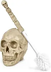 Funny Toilet Brush Cleaner (White)