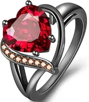 [Generic] Heart Shaped Wedding Proposal Statement Valentines Ring