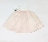 在飛比找Yahoo奇摩拍賣-7-11運費0元優惠優惠-幼童 小禮服 禮服 洋裝 粉色 立體花 紗裙 花童 小孩 幼