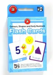 Colours, Shapes and Early Numbers Flash Cards
