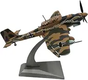 Replica Pre-Build Aircraf Scale Aircraft Models 1:72 for German Dive Bomber Stuka JU87 Metal Alloy Fighter Model Gift Displays Collectibles Or Desktop Decorations Collection Gift Display