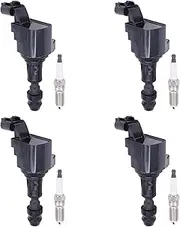 Ignition Coil and Spark Plug Automotive Replacement Parts for Chevrolet Captiva Sport Cobalt Equinox HHR Malibu Orlando GMC Terrain Buick Pontiac Saturn 2.0 2.2 2.4