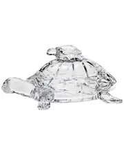 Godinger Turtle Crystal Box