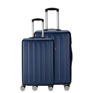 【DISEGNO】20+24吋極簡主義拉鍊登機行李箱兩件組