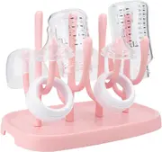 Space Saving Baby Bottle Drying Rack for Bottles, Nipples, Pump Parts & Cups