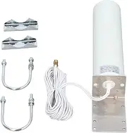 High Gain 12dBi Antenna with 5 Meter Cable 6982700MHz SMA Male Omnidirectional Antenna WiFi Router 4G LTE Modem Waterproof Outdoor Antenna