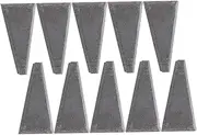 10pcs Axe Wedge Reinforcement Tool High Carbon Steel Axe Repair Metal Hammer Wedge Secure Stable Grip