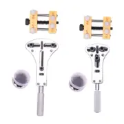 Convenient Watch Repair Tool Set With Adjustable Back Case Opener And Holder