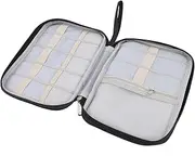 Travel Organizer Case Compact Cord Organizer for Cables Chargers Accessories Lightweight Portable for Business Trips Daily Use