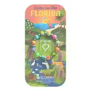NEW JILZARAH Handmade Clay 8mm Beaded FLORIDA STATE BRACELET Charm Kids