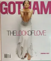 AMANDA PEET- GOTHAM Mag Feb 2002 - BRAND NEW - No Label