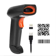 USB Bluetooth Laser Barcode Scanner Cordless Automatic Code Reader Scan Handheld