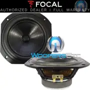 2 FOCAL 7N442DBE 7" 6-OHM HOME AUDIO MID WOOFERS SPEAKERS PAIR NEW