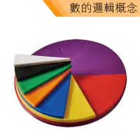 在飛比找博客來優惠-【USL遊思樂教具】數與邏輯-圓形分數板(75pcs) A1