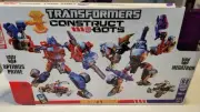 Transformers Construct Bots Optimus Prime VS Megatron Building Set New In Box