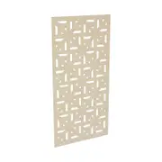 ProtectorAl 300-1200w x 1201-2400h Paperbark Mosaic Unframed Solid Aluminium Decorative Panel