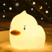 ZKLiLi LED Duck Night Light Cute Lamp Night Light for Kids Dimmable Nursery N...