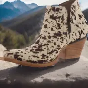 Ariat® Ladies Dixon Brown & White Cowhide Bootie 9b Cowgirl Western Dance Casual