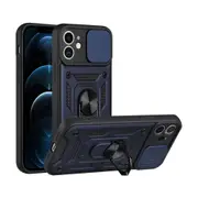 Anti Scratch Shockproof Protective Cover Case for iPhone Series-Blue