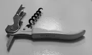 Overture Waiter's Folding Corkscrew/Bottle Opener/Foil Cutter Knife