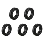 5X Transformer Choking Coil Parts Toroid Ferrite Core AS225-125A Black T7Z51897