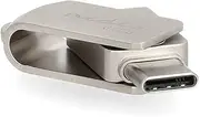 Nedis Flash Drive - 64 GB - USB-A/USB-C - Read Speed: 90 MB/s - Write Speed: 20 MB/s