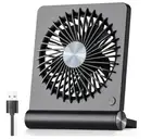 USB Desk Clip On Fan Small Air Circulator Portable Cooling Camping Stroller