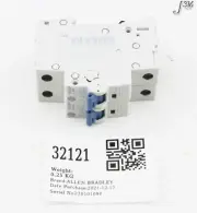 32121 ALLEN BRADLEY SUPPLEMENTARY PROTECTOR, 20A, 1POLE (LOT OF 2) 1492-SPM1D200