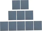 BESPORTBLE 10 Sheets Pet Sandpaper Replaceable Bird Sandpaper Pet Cage Liner Cage Accessory Cage Cushion Pet Cage Pad Bird Cage Mat Bird Cage Paper Liner Bird Cage Supply Bird Cage Liner