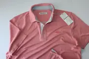 Tommy Bahama Polo Shirt Paradiso Tutti Fruitti Pink ST25393 SS New Medium M