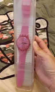 在飛比找旋轉拍賣優惠-Swatch® PINK REBEL (SUOP700)