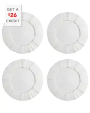 Vista Alegre Matrix Dessert Plates (Set Of 4) with $26 Credit