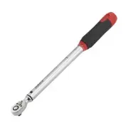 SUNEX TOOLS Indexing Torque Wrench 3/8" Drive 5 ft./lbs. to 80 ft./lbs. Silver