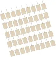 PHENOFICE 1 Set Wooden Tags for DIY Crafts Unfinished Wood Slices for for Creative Projects and Personal Labels