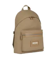 Kenzo Logo Patch Backpack One size Brown